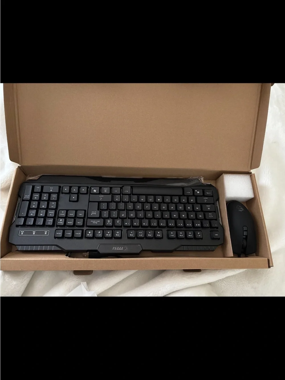 Wireless Black Keyboard and Mouse Combo